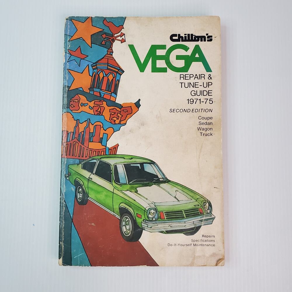 Chilton's 6209 Repair & Tune-up Guide Book Manual, Vega 1971-75, 2nd Edition